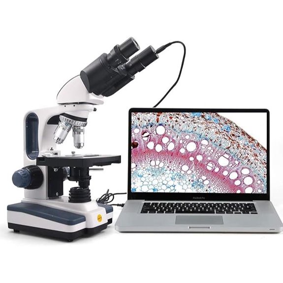 Swift Binocular Compound Microscope SW350B (40X-2500X)