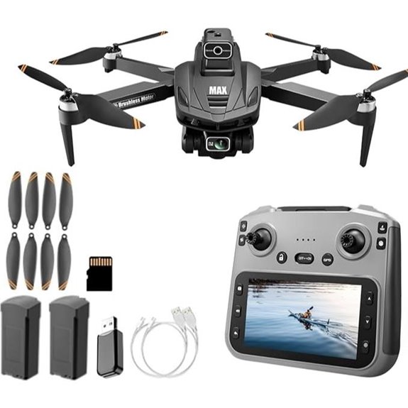 GPS Drone with 4K Camera and LCD Display