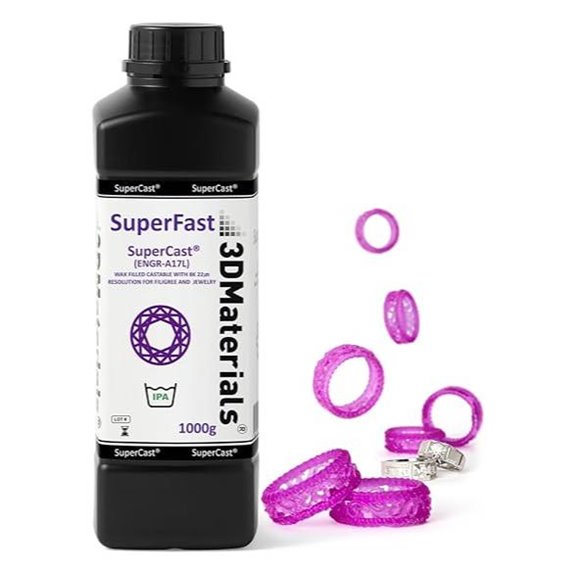 SuperCast 8K Resin for Jewelry & Metal Casting
