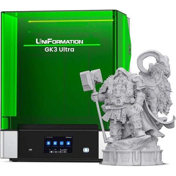 GK3 16K UHD Resin 3D Printer with Auto-Feeding System