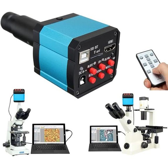 16MP USB C-Mount Digital Video Microscope Camera