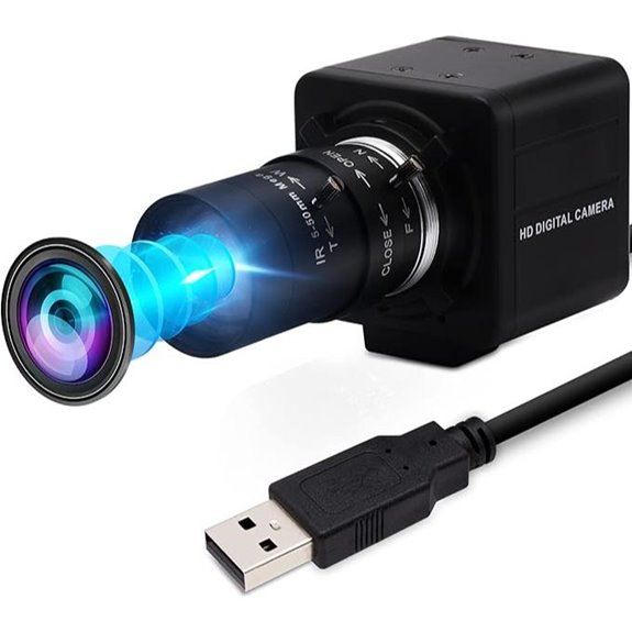 USB 1080P Camera with 10X Optical Zoom Lens
