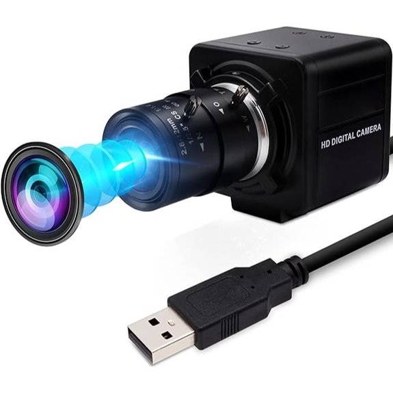 USB 1080P High Speed Camera with Optical Zoom