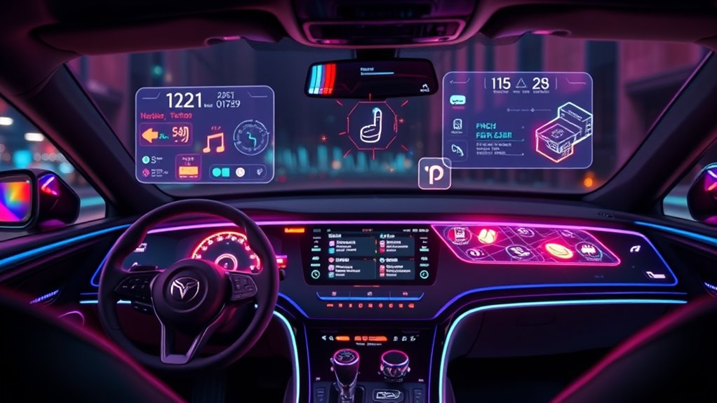 holographic car display innovation
