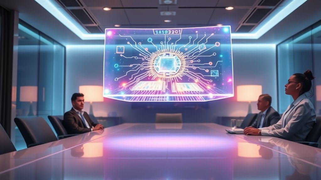 holography enhances industry communication