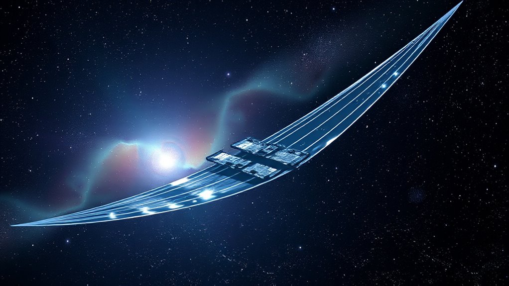 interstellar travel through advanced sails