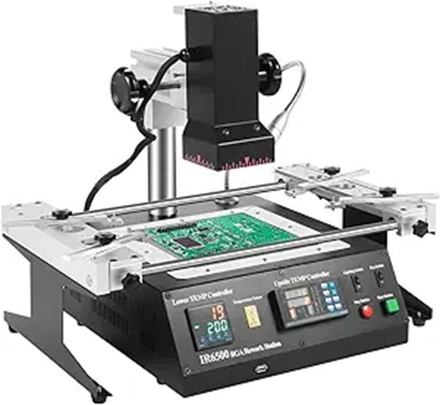 IR6500 BGA Rework Station with Infrared Soldering