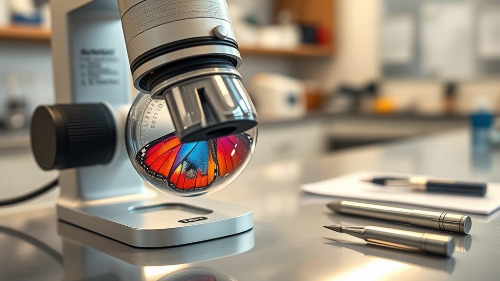 key features for microscopy cameras