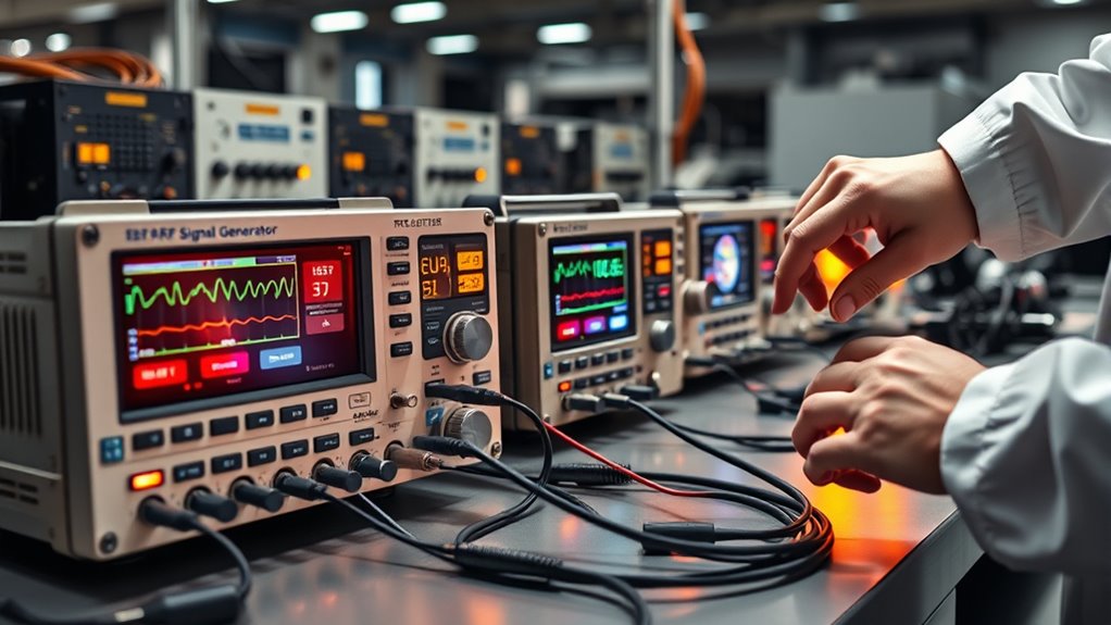 key testing equipment features