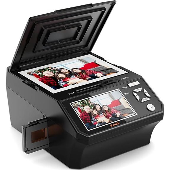 Photo & Film Scanner with 5 LCD and JPEG Output