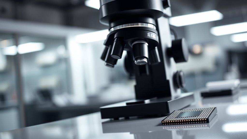 microscope features for inspection