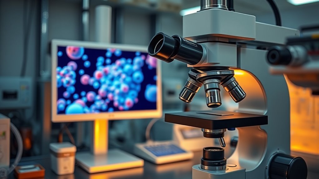 microscope features for materials