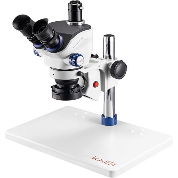 Kaisi TX-350E Soldering Microscope with Wide Field Eyepieces