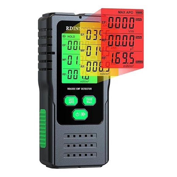 EMF Detector – 3-in-1 Electromagnetic Radiation Meter