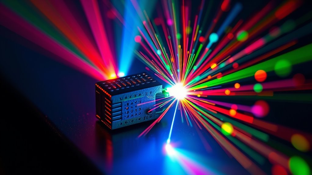 nano scale precise light control