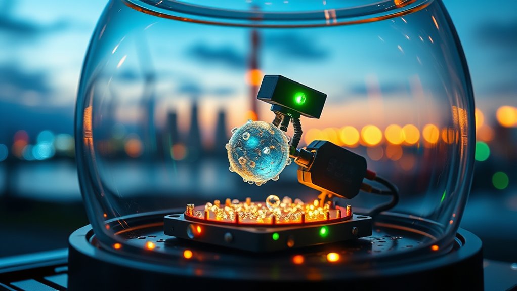 nanotech for rapid emission reduction