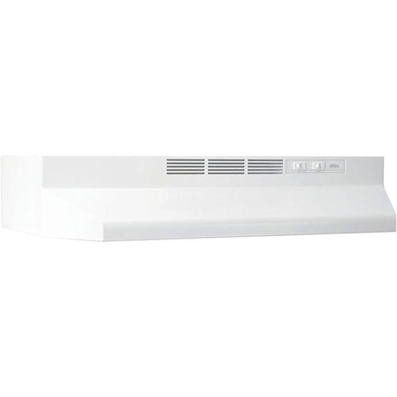 Broan Non-Ducted 30-Inch Range Hood with Lights