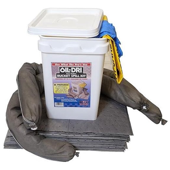Oil-Dri 5-Gallon Spill Kit with Absorption Capacity