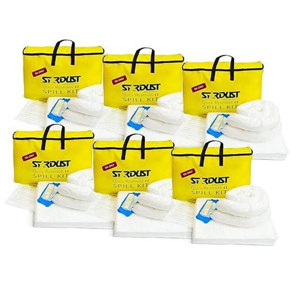 Stardust Spill Products Oil-Only Spill Kit (6-Pack)