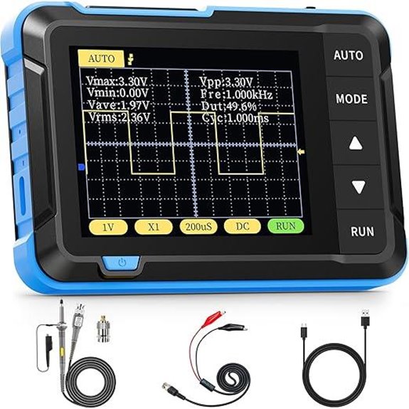 FNIRSI DSO152 Handheld Oscilloscope 2.8 TFT Portable