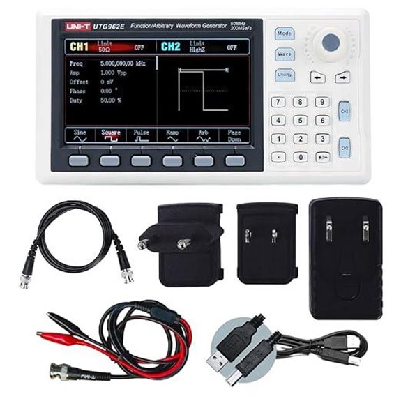 UNI-T UTG962E Handheld Dual-Channel Waveform Generator