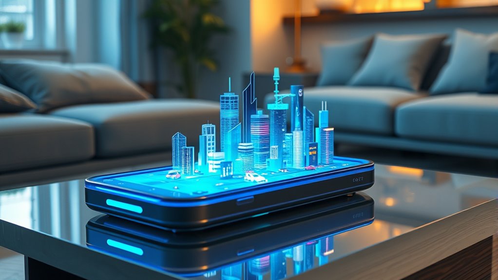 portable immersive hologram technology