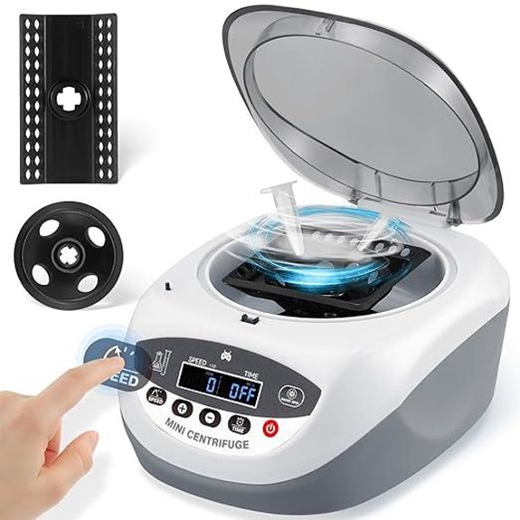 Mxmoonant Mini Centrifuge Machine 12000RPM Lab Benchtop