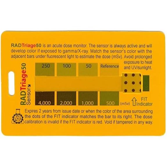 Rad Triage Personal Radiation Detector for Wallet/Pocket