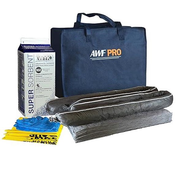 AWF PRO Portable Spill Kit with 25 Pieces
