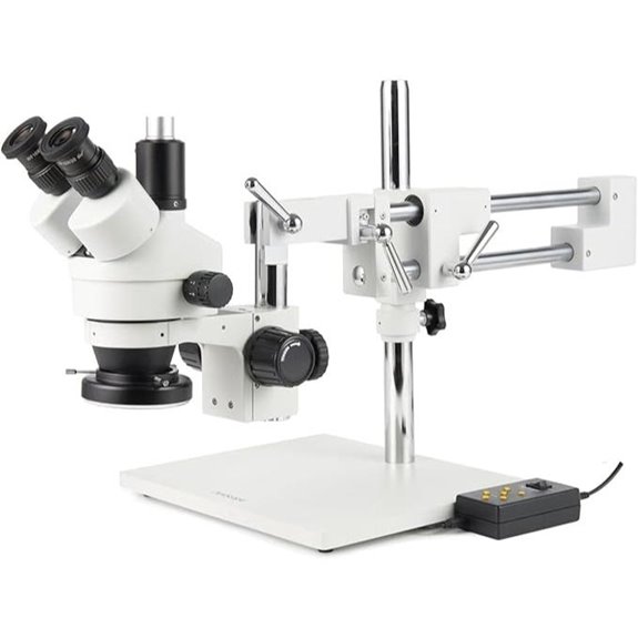 AmScope Professional Trinocular Stereo Zoom Microscope