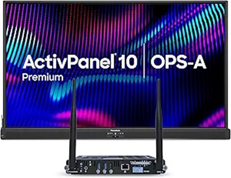 Promethean 86 ActivPanel Whiteboard with 4K & Support