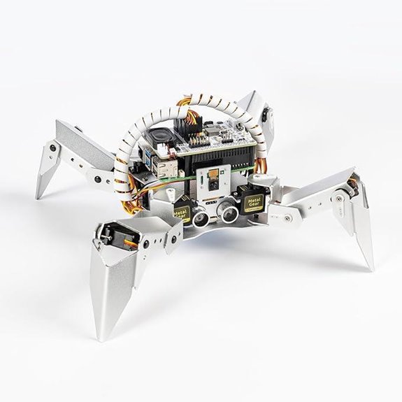 SunFounder PiCrawler AI Robot Kit for Raspberry Pi