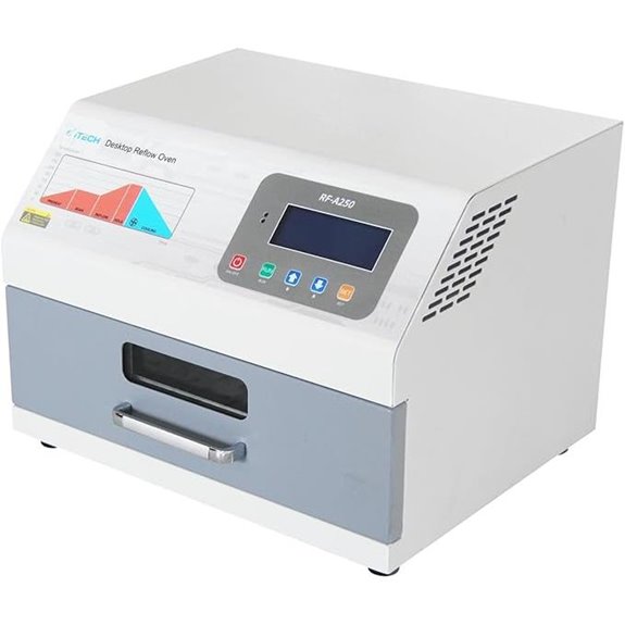 ITECHSMT Reflow Oven Infrared & Hot Air 10x8