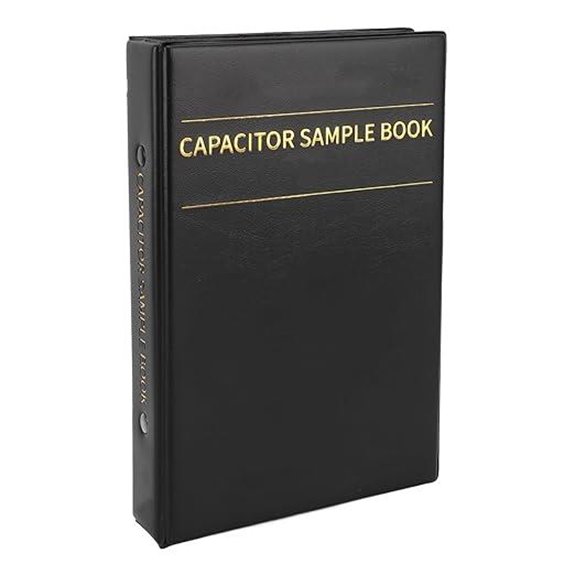 Electronic Resistor and Capacitor Sample Kit (84 Values)