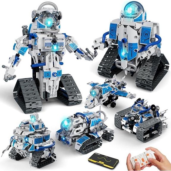 STEM Robot Building Kit with APP & Remote Control