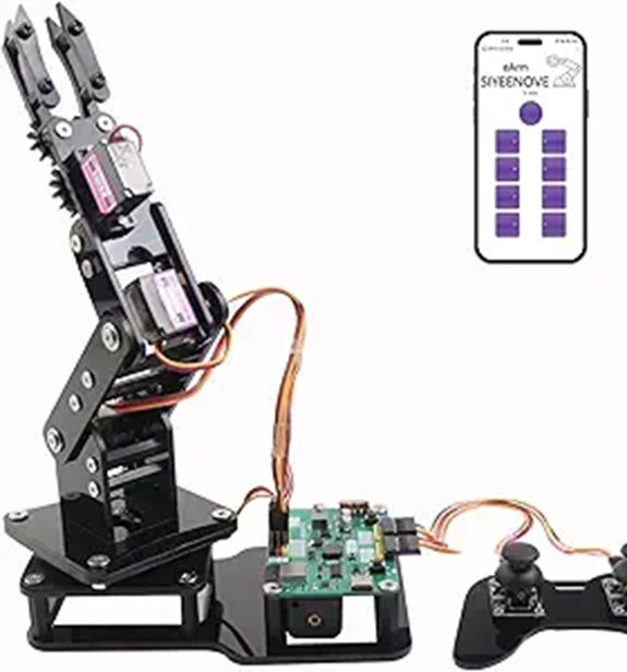 Smart Robot Arm Building Kit for Arduino & ESP32-C3
