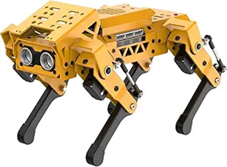 MechDog Robot Dog Kit with ESP32 AI Camera