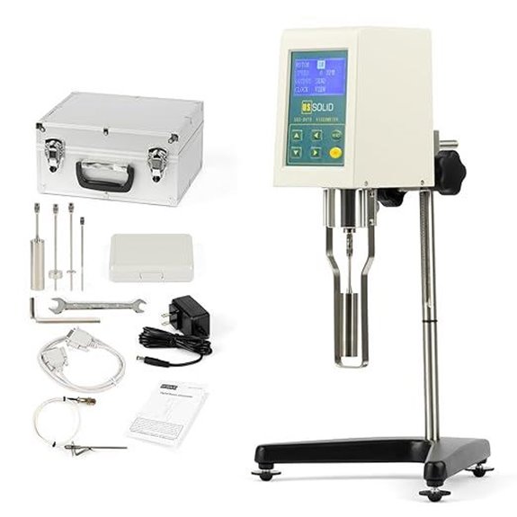 U.S.SOLID Rotary Viscometer with LCD & RS232