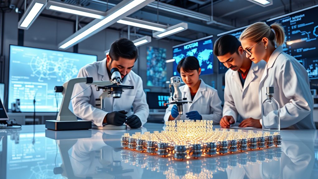 scaling nanomaterial production