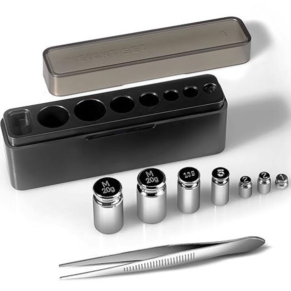 Calibration Weights Set 7pcs for Scales and Tests