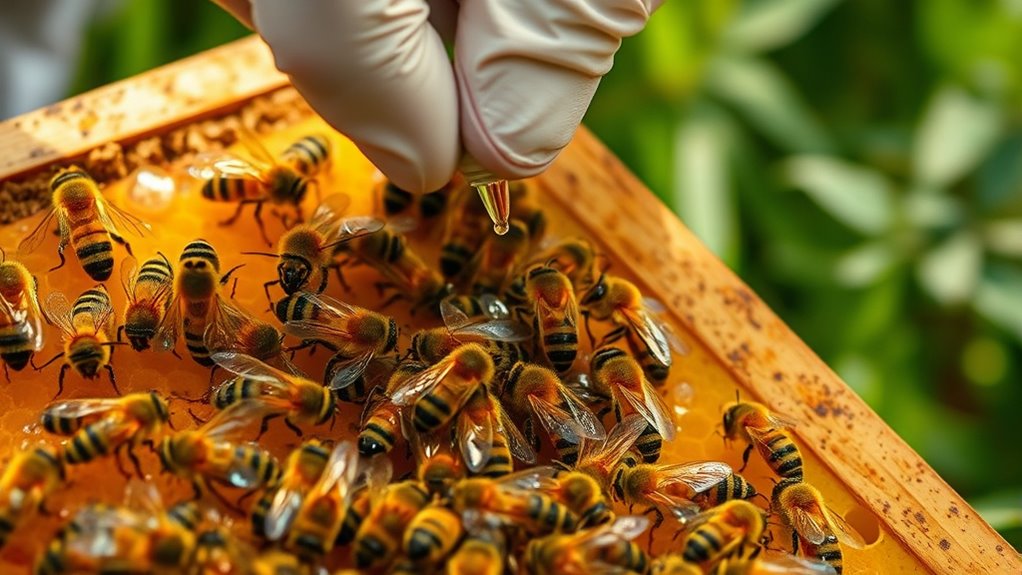 silver nanoparticles combat bee diseases
