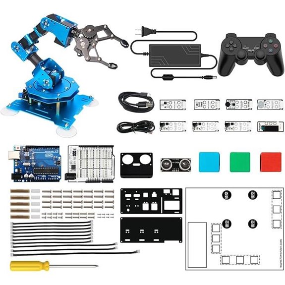 Robotic Arm 6DOF Kit with Arduino Compatibility