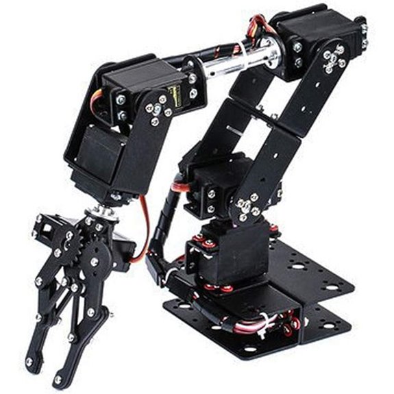 6DOF Robot Mechanical Arm Kit with Servo Motors