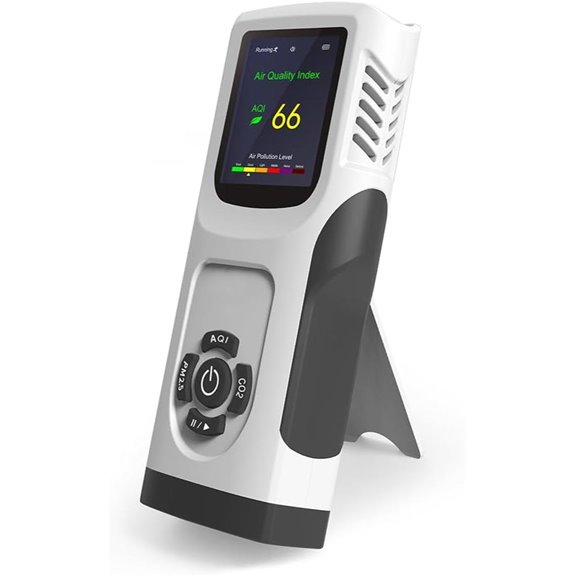 6-in-1 Indoor Air Quality Monitor with LED Screen