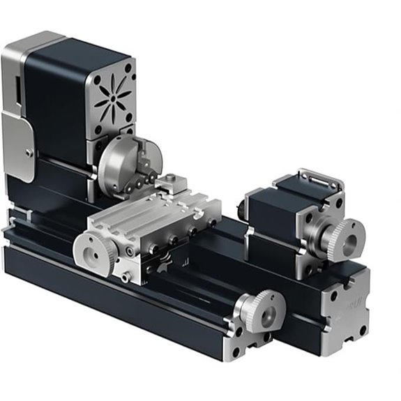 Mini Metal Lathe Machine for Hobbyist Woodworking