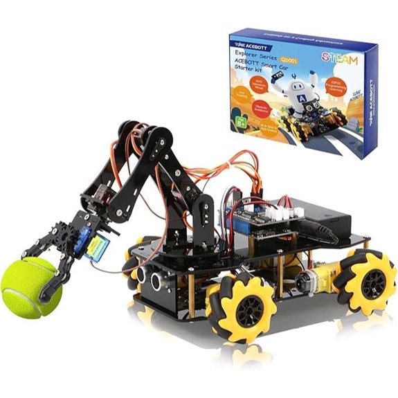 ACEBOTT Smart Robot Arm Car Kit for STEM Education