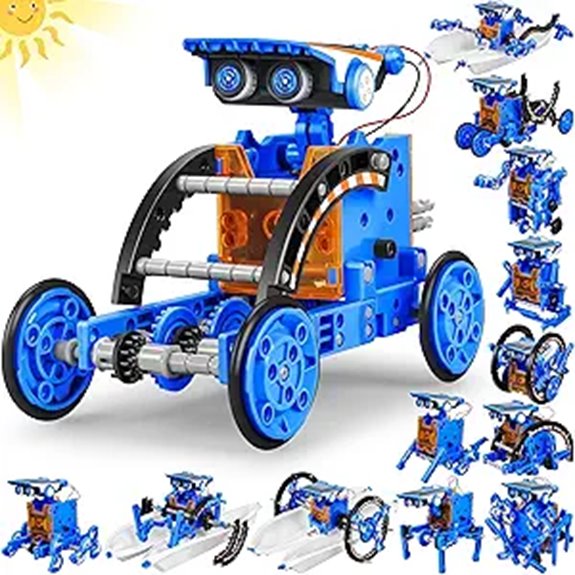 STEM 13-in-1 Solar Power Robots Educational Toy