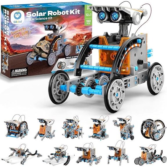 Sillbird 12-in-1 Solar Robot Building Kit