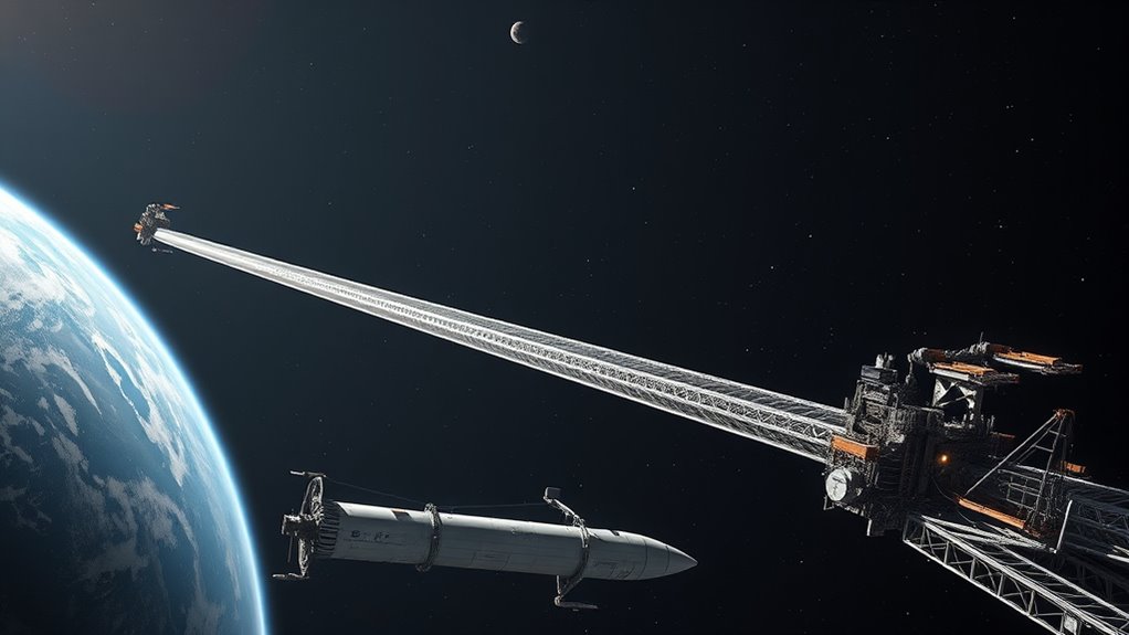 space elevator construction milestones