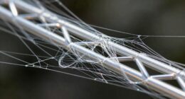 spider silk nanotube composite